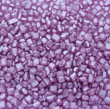 Pearlised Purple Sparkling Sugar Crystals