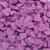 Purple Confetti Hearts