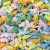 Pastel Rainbow Confetti Bunnies