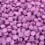 Bright  Purple Confetti Sequins