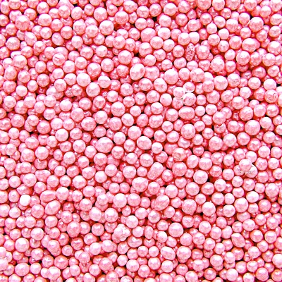 Pearlised Pink Non-Pareils