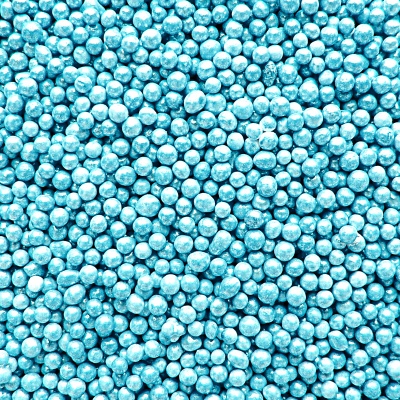 Pearlised Blue Non-Pareils