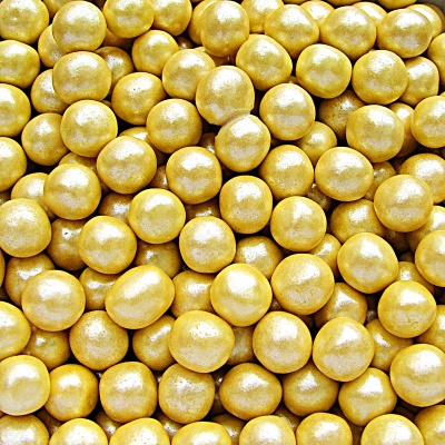 Pearlised Yellow 6mm Pearls