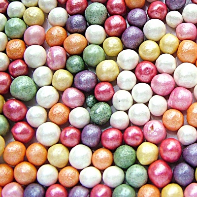 Pearlised Rainbow 6mm Pearls