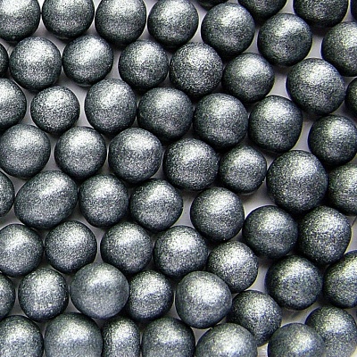 Pearlised Black 8mm Pearls