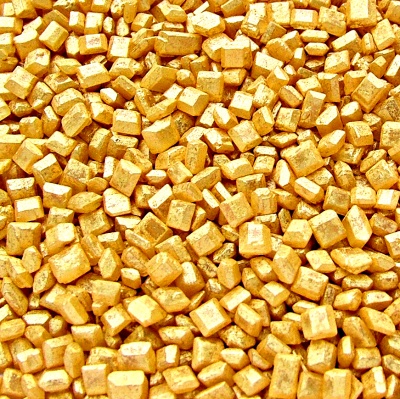 Gold Sparkling Sugar Crystals