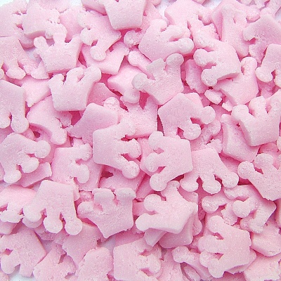 Pink Confetti Crowns