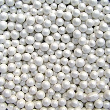 Pearlised White 4mm Pearls