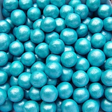 Pearlised Blue 8mm Pearls