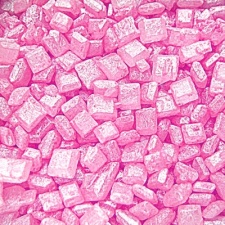 Pearlised Pink Sugar Rocs