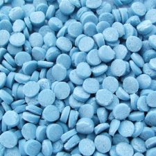 Pastel Blue Confetti Sequins