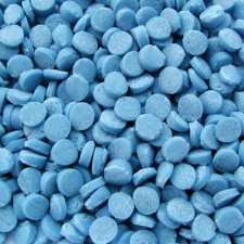 Bright  Blue Confetti Sequins