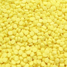 Pastel Yellow Confetti Dots